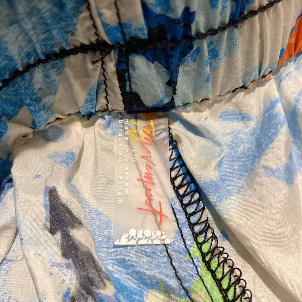 NWT Free People Movement Printed End Zone Pants Sz. Large - Picture 8 of 13